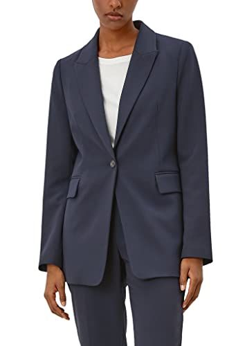 s.Oliver BLACK LABEL Women's Blazer - Navy - Size 34