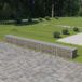 vidaXL mur en gabion avec couvercles - 600x50x50 cm - Acier galvanisé