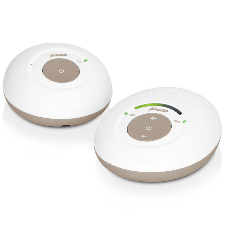 Alecto Alecto DBX110BE - Babyfoon Full Eco DECT, wit/taupe