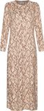 Pastunette - Nachthemd Lang - Mirage - Fleece - Bruin/Beige - Maat 52