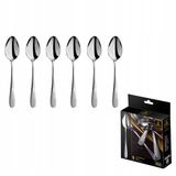 Merkloos Wilmax Dessertlepels RVS 19 cm - Set van 6 stuks