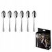 Merkloos Wilmax Dessertlepels RVS 19 cm - Set van 6 stuks