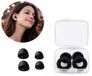 Goodz4All Bijouterie & Accessoires Goodz4All Zwarte Siliconen Oordoppen Slapen Snurken Festival - 3 Verschillende Maten - Met Handige Opbergdoos