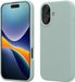 kwmobile telefoonhoesje geschikt voor Apple iPhone 17 - Hoesje met siliconen coating - Smartphone case in cool mint