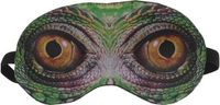 Merkloos / Sans marque Koopman International Slaapmasker Slang/reptiel - Zacht Oogmasker Dierenthema - Multi Kleur Dierenprint Polyester
