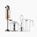 Dualit Mixeur plongeant Set - 700W - Inclusief Accessoire hachoir, Fouet et Verre doseur - Cuivre