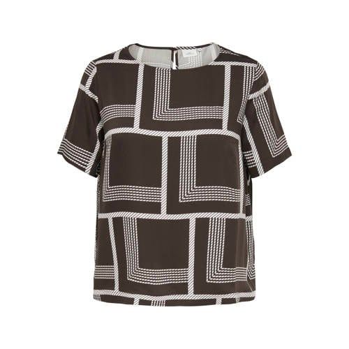 ONLY CARMAKOMA top - donkerbruin