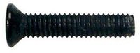 Boston PS-01-BK pickup schroeven 2,6 x 12 mm – vlak verzonken, zwart (12 stuks)