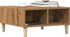 Prolenta Maison Exclusive - Salontafel, ambachtelijk eikenhout, 60x60x30 cm, houtvezel