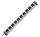 Kopp POWERversal stekkerdoos 1,4m zwart, zilver 3600 watt