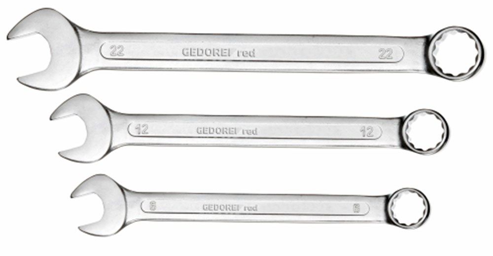 Gedore RED R09105010 Ring-/steeksleutelset - 8-22mm - 10-delig