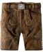 Stockerpoint Pantalon en cuir Bertl I, taille 44-64. Pantalon traditionnel confortable en cuir de haute qualité
