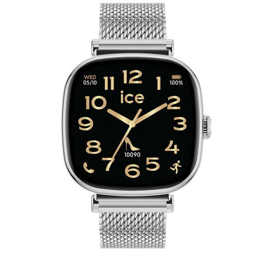 Ice-Watch ICE SMART SQ 2.0 - Silver - Milanese - 37mm