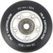 Nils Extreme - PU Wielen Set - 72x24mm - Zwart Mat - ABEC-9 Lagers