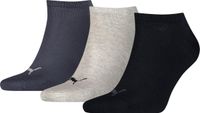 PUMA sneaker plain 3p - Sportsokken - Volwassenen - navy/grey/nightshadow blue - 39-42