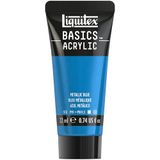 Liquitex Basics Acrylverf Tube 22 ml Metallic Blauw