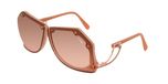 Cazal 860 Lunettes de soleil unisexe Acier Géométrique Marron 66mm