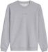 Marc O'Polo DENIM Sweater Crew Neck, Lichtgrijs, Katoen, Maat S