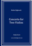 Concerto for Two Violins