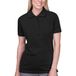 Merkloos / Sans marque HRM Women's Heavy Polo 'Stretch' met korte mouwen Black - L