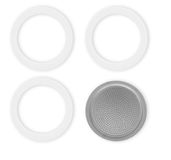 Bialetti 0800400 - Onderdeel & accessoire voor koffiemachine - wit, zilver