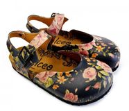 GOBY – Rosé Romance Clogs – Handmade en Vegan – Elegant en Comfortabel – Maat 39