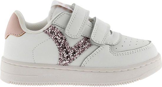 Victoria Meisjes Sneaker Wit/Nude 24