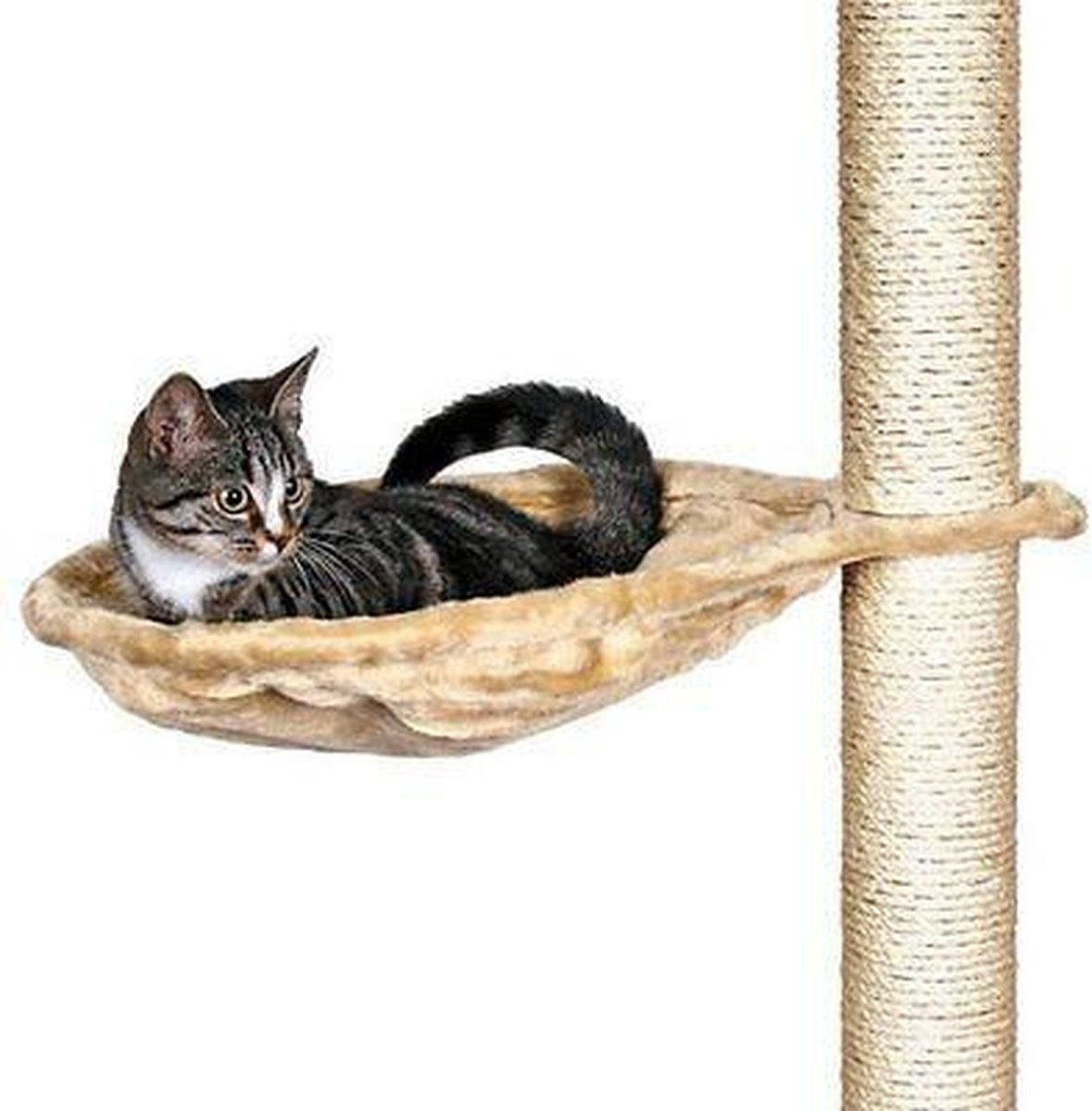 TRIXIE hangmand voor krabpalen pluche beige 40x40 cm