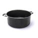 Moneta Etnea Pro Braadpan, 2 handgrepen, 28 cm, steeneffect, roestvrij staal, Made in Italy