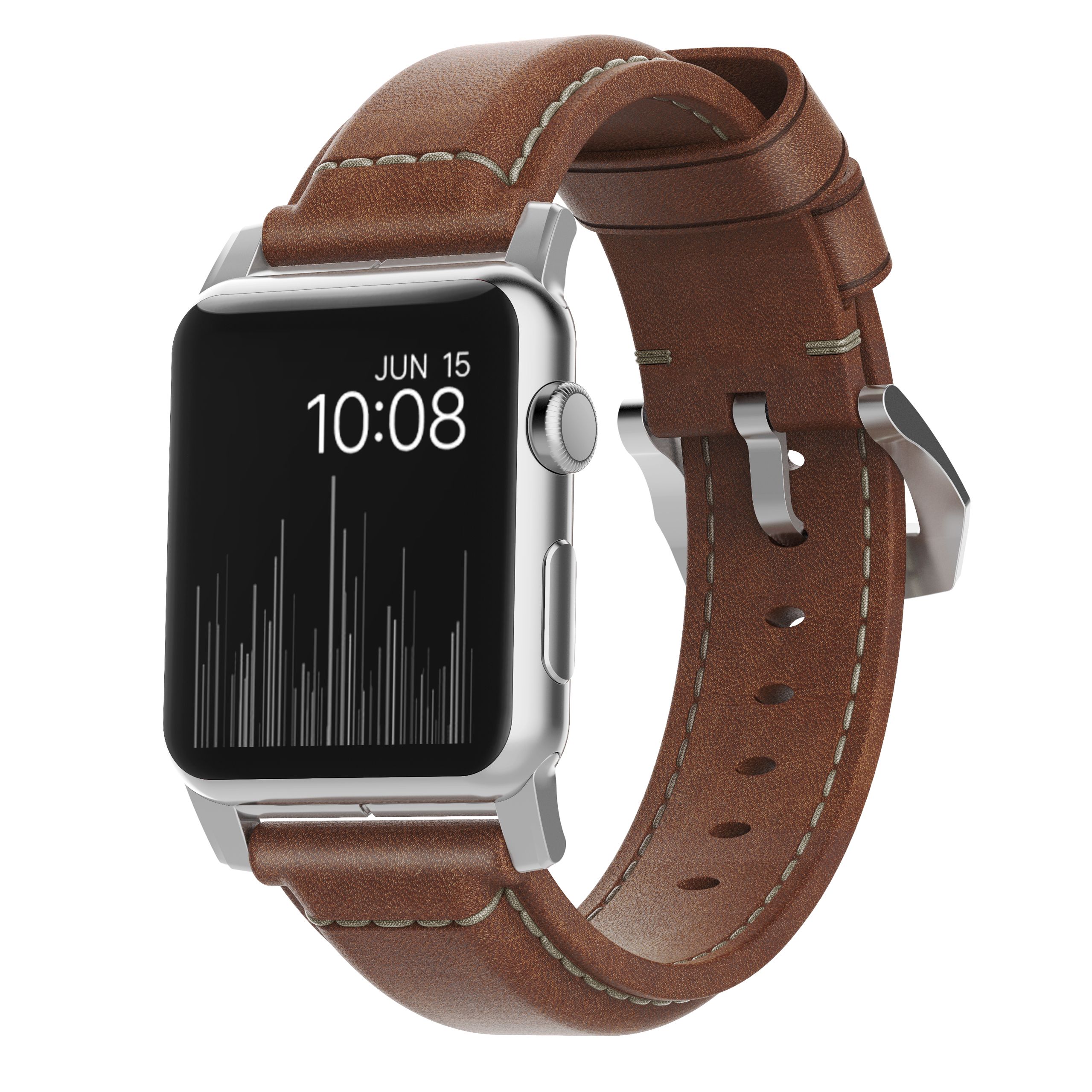 Nomad NM1A4RST00 Band bruin leer voor Apple Watch