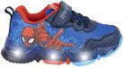 Max-Fashion Kft. Spiderman Flash LED Knipperende Straatschoenen Rood/Blauw Unisexe Enfants Taille 32