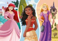 Ravensburger Puzzel 60 stukjes Giant: Disney Princess: verhalen van prinsessen, puzzel kinderen 4 jaar, 70 x 50 cm, cadeau voor meisjes 4 jaar en jongens