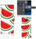 B2Ctelecom Sony Xperia 10 Book Cover Watermelons