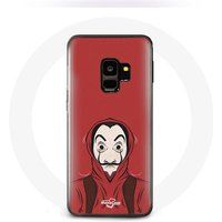 Maniacase Hoesje voor Samsung S9 plus la casa de papel schilderij masker dali
