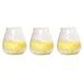 Citronella bougie basse - 3x - 10 cm - 40 heures de combustion - parfum d'agrumes