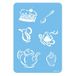 PME SMI16 Taartdecoratiesjabloon Blauw