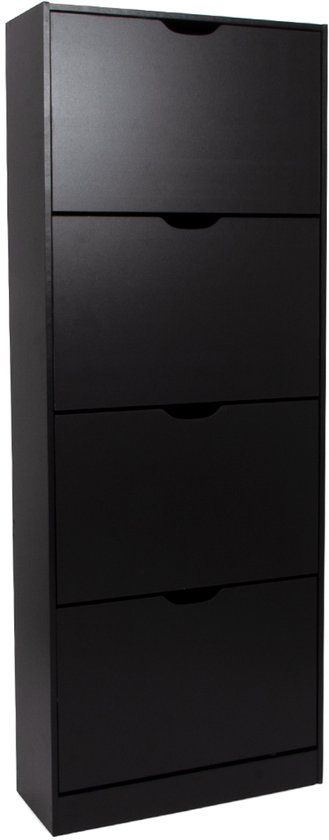 Milton & Oldbrook Schoenenkast Noto Zwart