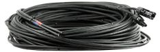OEM 20 meter, 6 mm² zonnepaneelkabel, MC4-connector, geschikt voor aansluiting op een laadregelaar, UV-bestendig