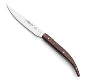 Arcos 373700 tafelmes - steakmes tafelmes - lemmet nitrum roestvrij staal 110 mm - handvat rozenhout kleur bruin