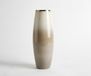 Vase Velino B25 x T25 x H79 cm Verre Vanille Mokka Fait main