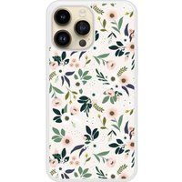 Apple iPhone 14 Flowers Verstevigd hoesje met sublimatie bedrukking