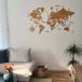 LosokaWood Décoration murale carte du monde 3D Wzór 14