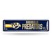 Rico Industries NHL Nashville Predators Home Decor Metalen Straatbord (10,2 cm x 38,1 cm) - Geweldig voor thuis, kantoor, slaapkamer en mannengrot - Gemaakt