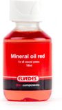 Elvedes Minerale olie voor hydraulische schijfremmen - 250 ml - rood