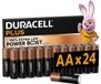 Duracell Plus AA Alkaline Batterijen - 24 Stuks