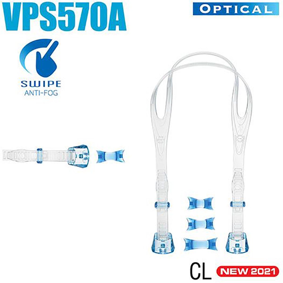 View Zwembril Strap Kit VPS570A Clear