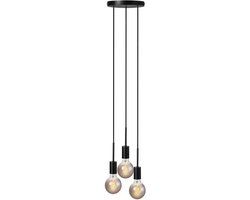 Nordlux Paco Hanglamp - 3-lichts E27 - Zwart | Metaal