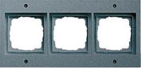Gira TX44 Afdekraam Aluminium