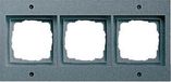 Gira TX44 Afdekraam Aluminium