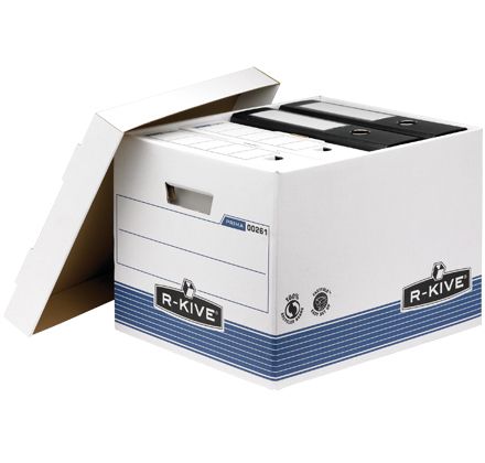 Fellowes Tijdschriftenhouder - 0026101 - Wit/Blauw